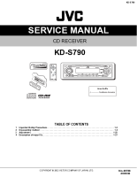 JVC KDS-790-Service-Manual